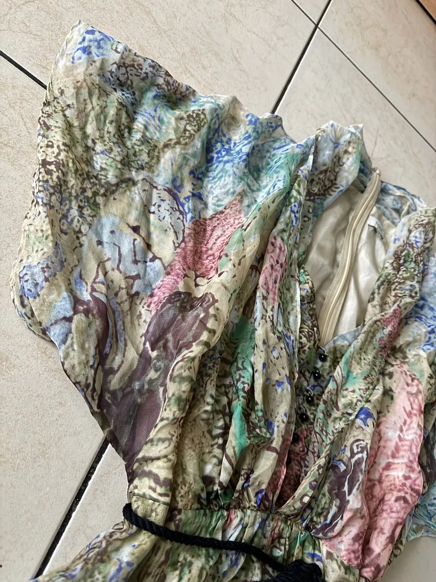 100% PURE SILK DRESS - Image 3