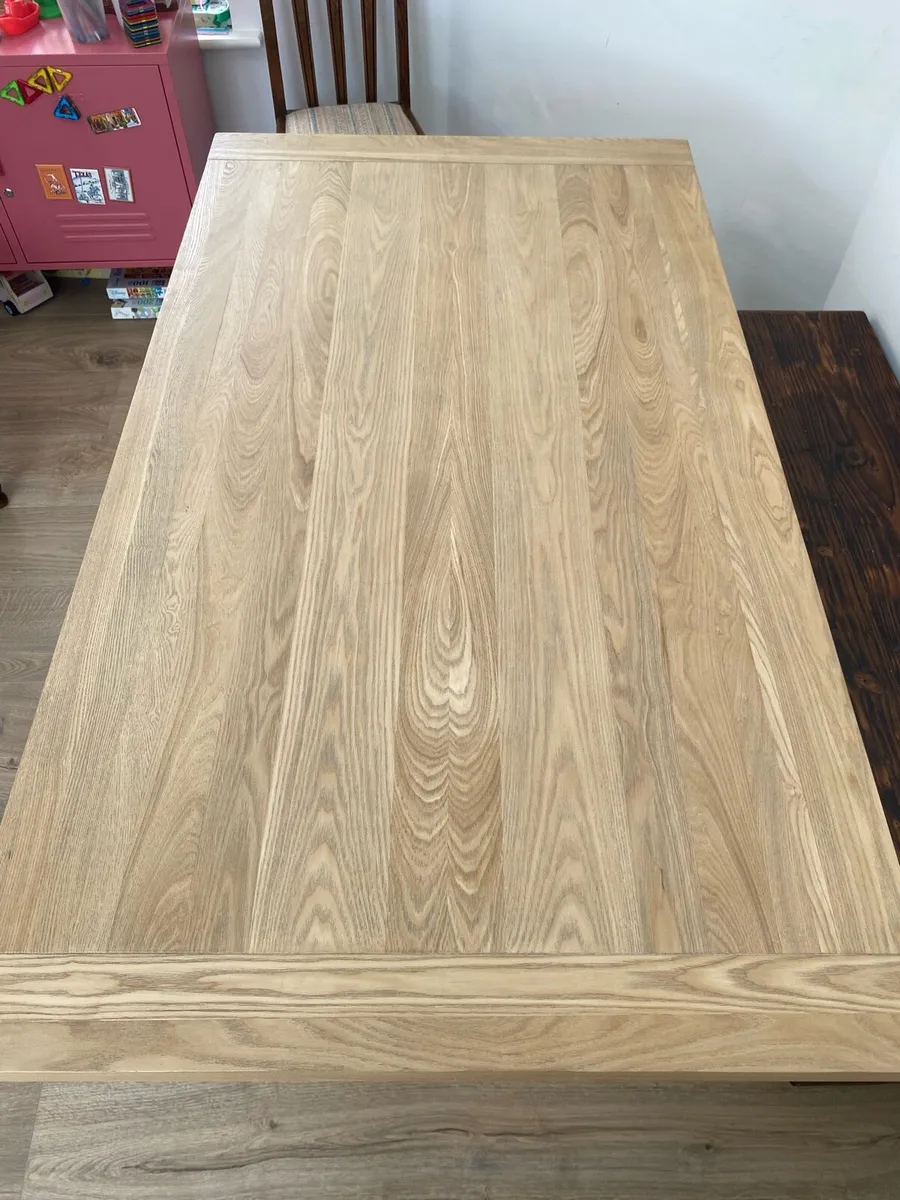 Solid oak table - Image 4