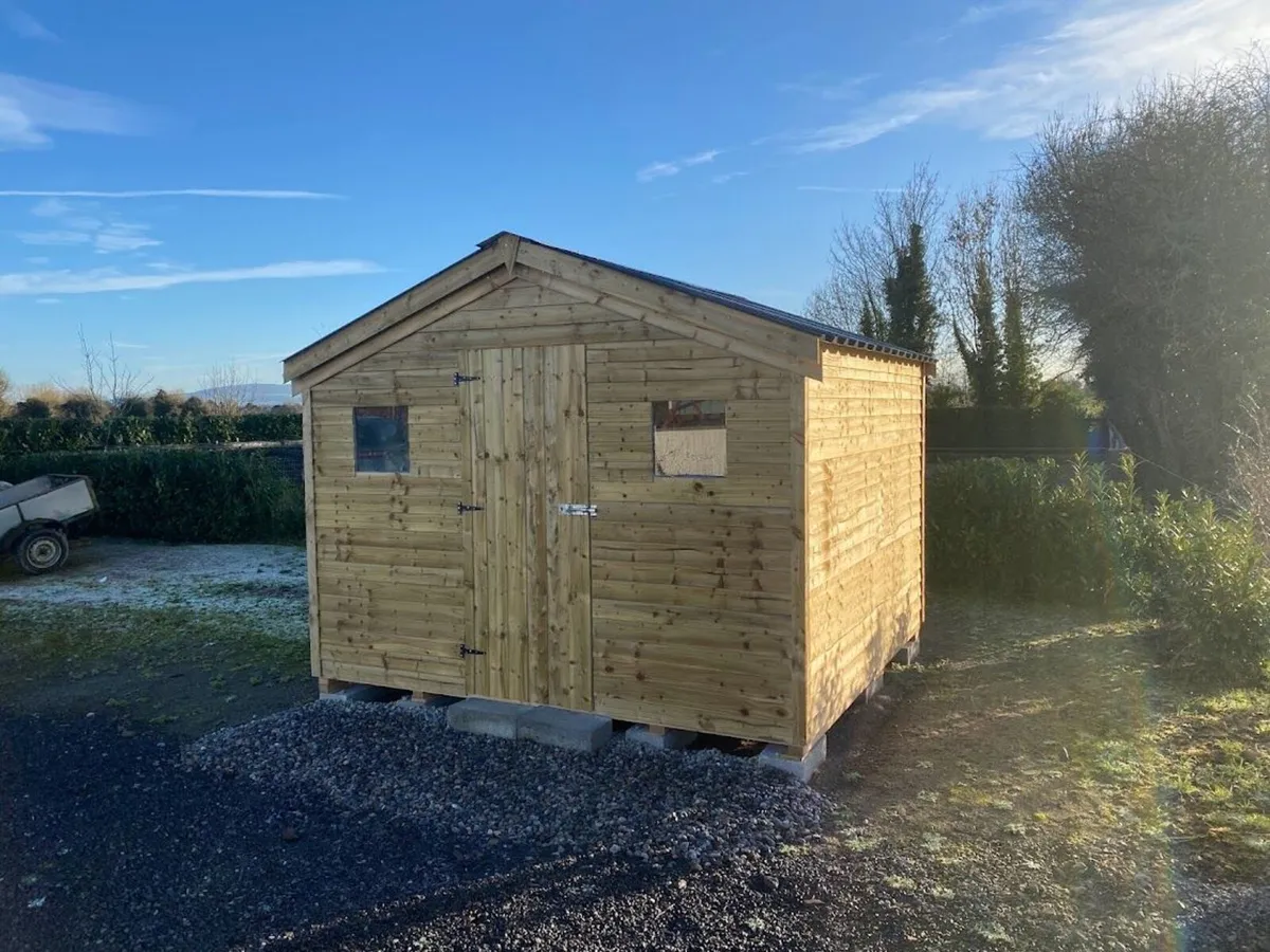Premium Rustic Timber Garden Sheds | Steel Roof - Image 2