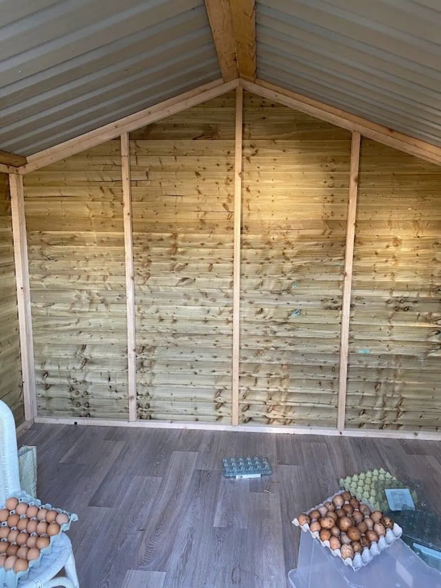 Premium Rustic Timber Garden Sheds | Steel Roof - Image 3
