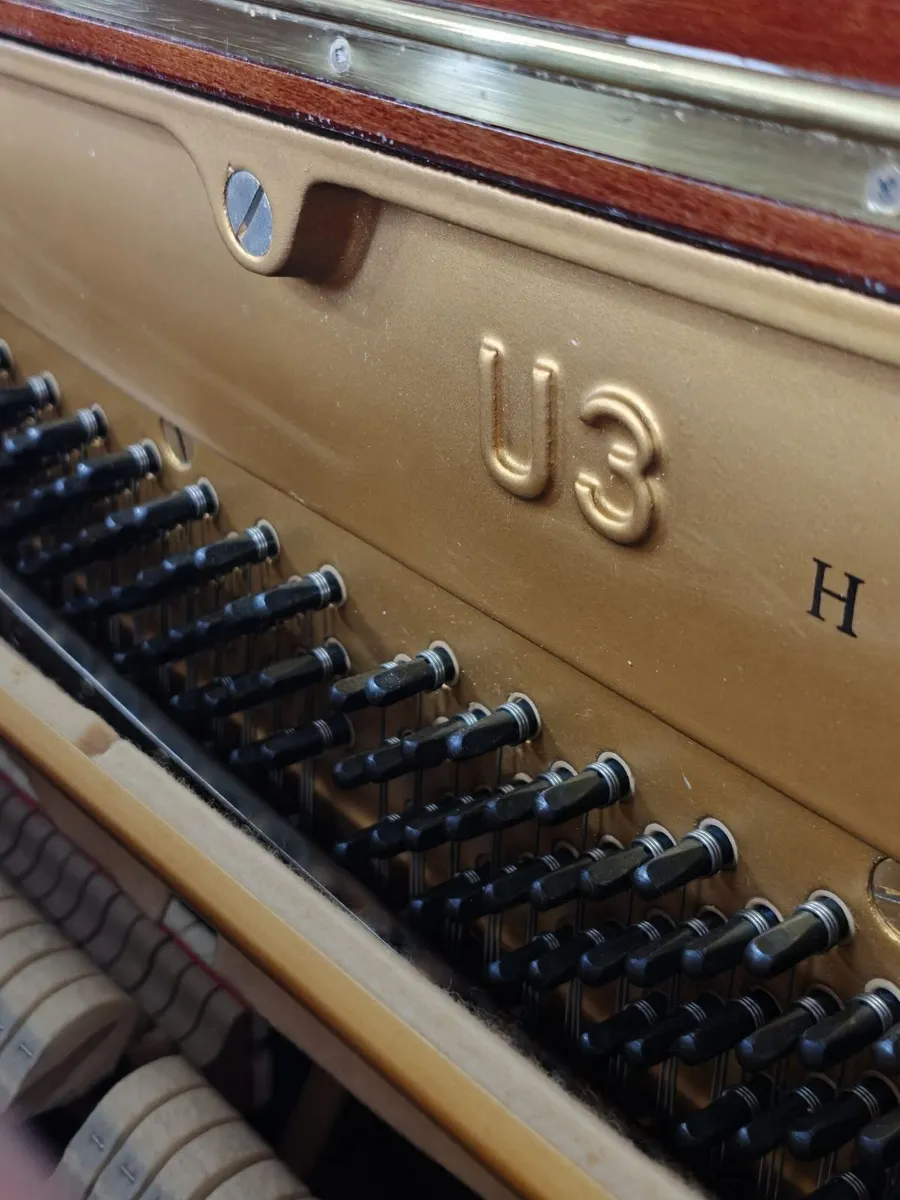 Yamaha U3 H | Polished Mahogany - Image 2