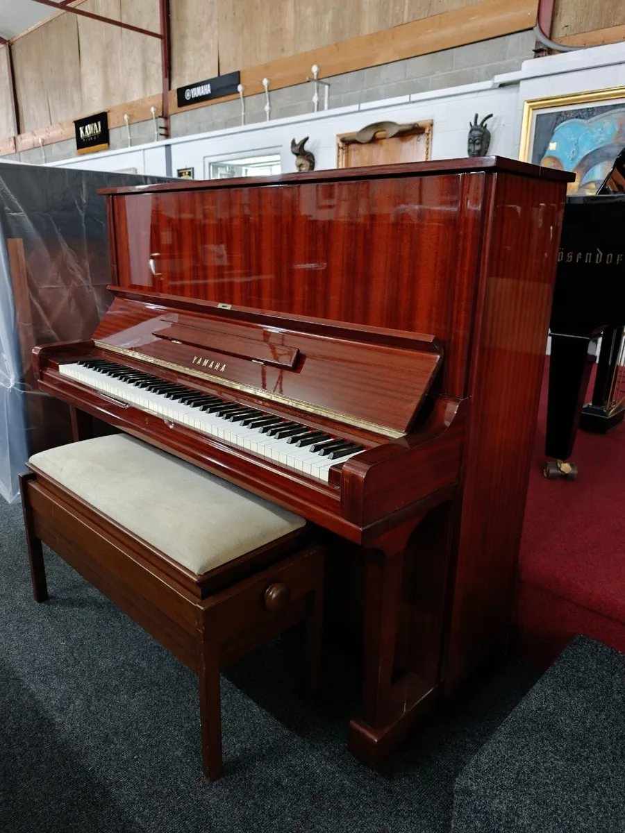 Yamaha U3 H | Polished Mahogany - Image 1