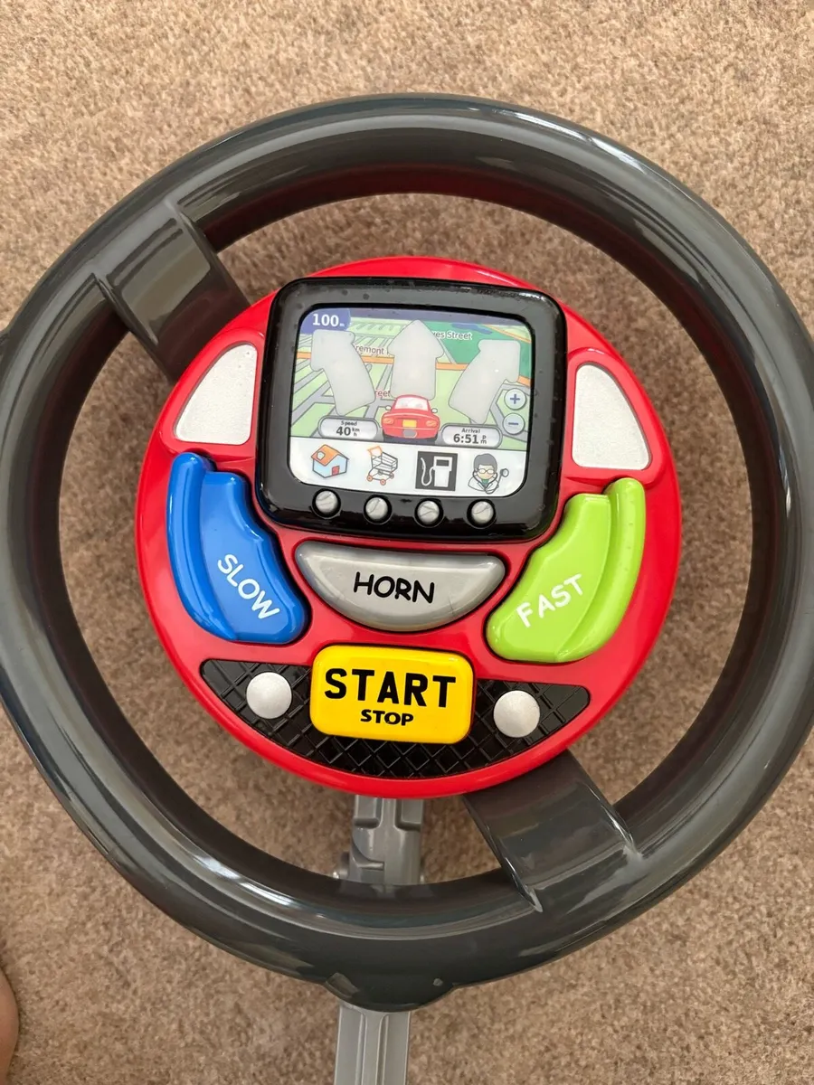 Interactive Steering wheel for backseat drivers - Image 4