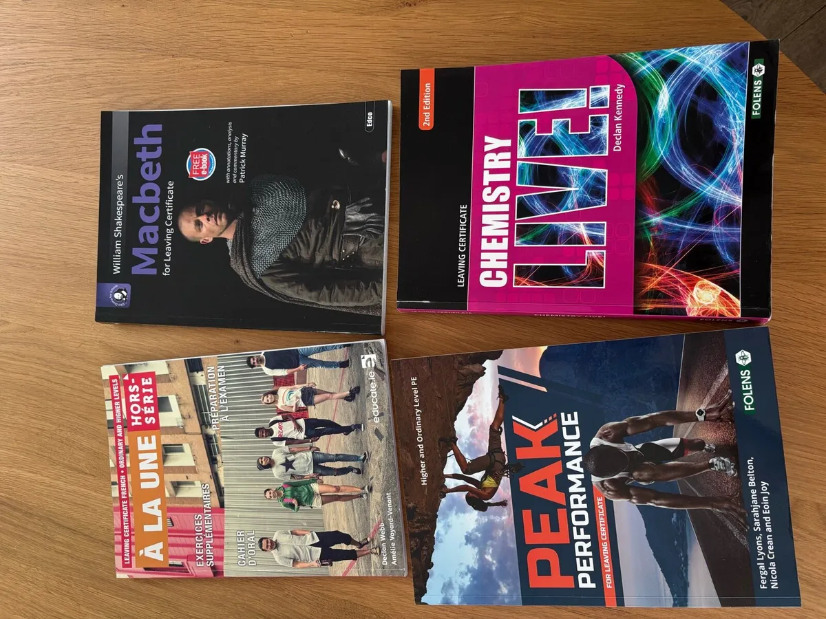 Leaving cert books - Image 2