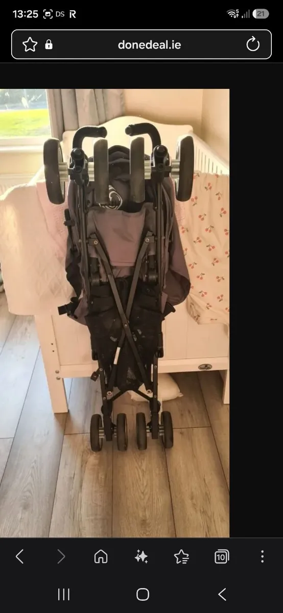 foldable Cygnet stroller / buggy - Image 1