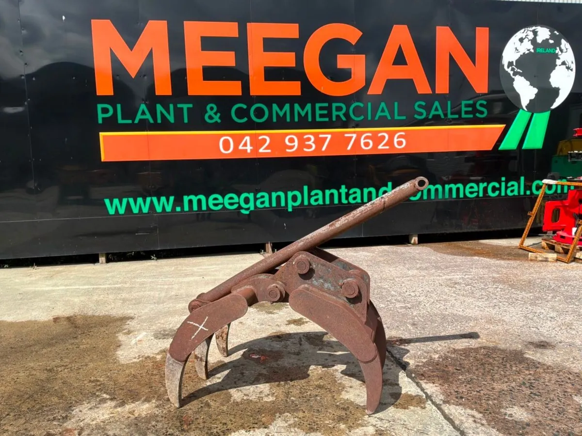 5 tyne manual grab / grapple.......50mm pins...... - Image 1