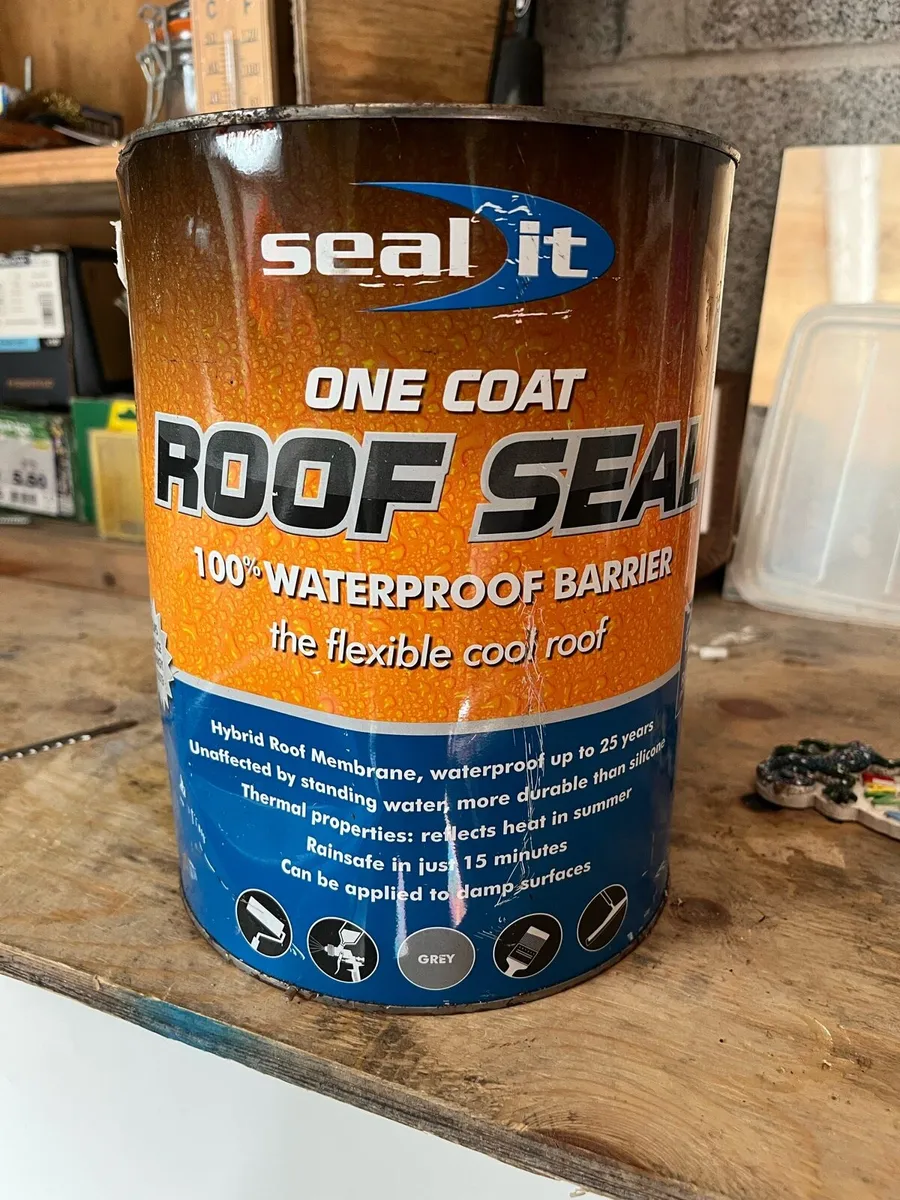 One coat roof seal