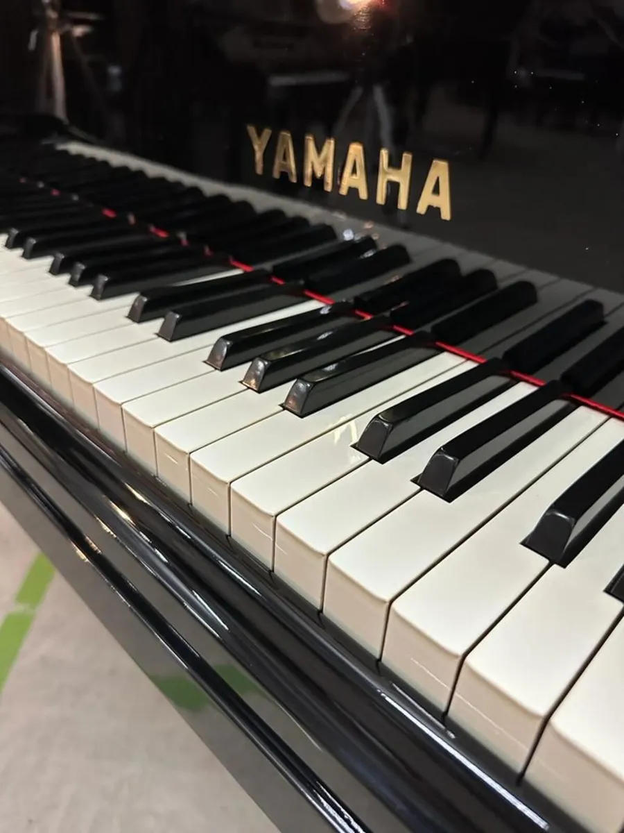 Yamaha No.20 Grand Piano | Polyester Ebony Finish - Image 3