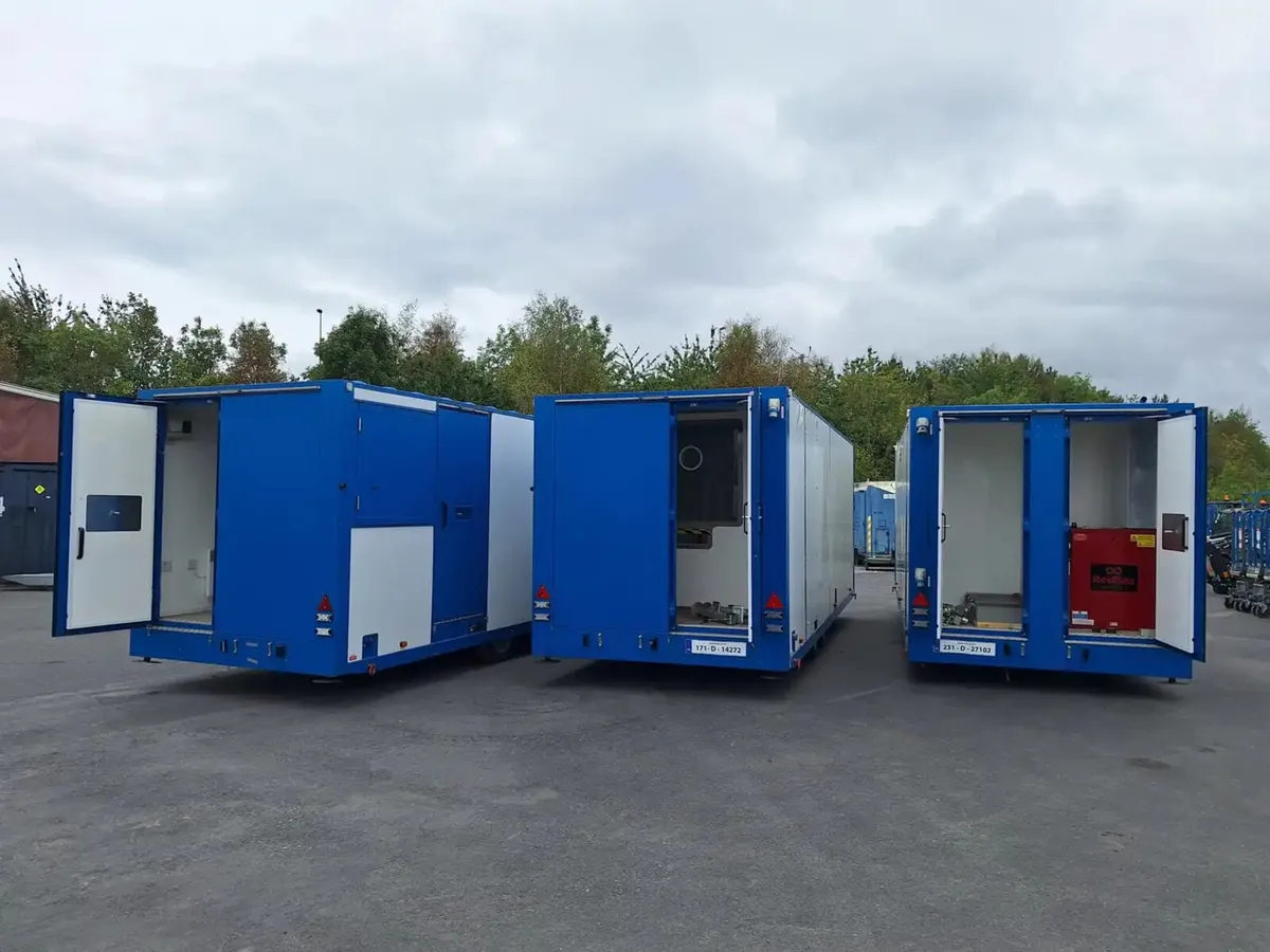 3 x 2021  Mobile Site Cabin Trailers For Auction - Image 4
