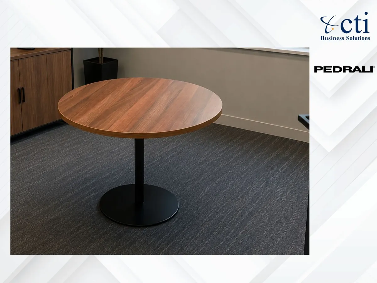 8 X Pedrali Round Tables - Grade A - Image 2
