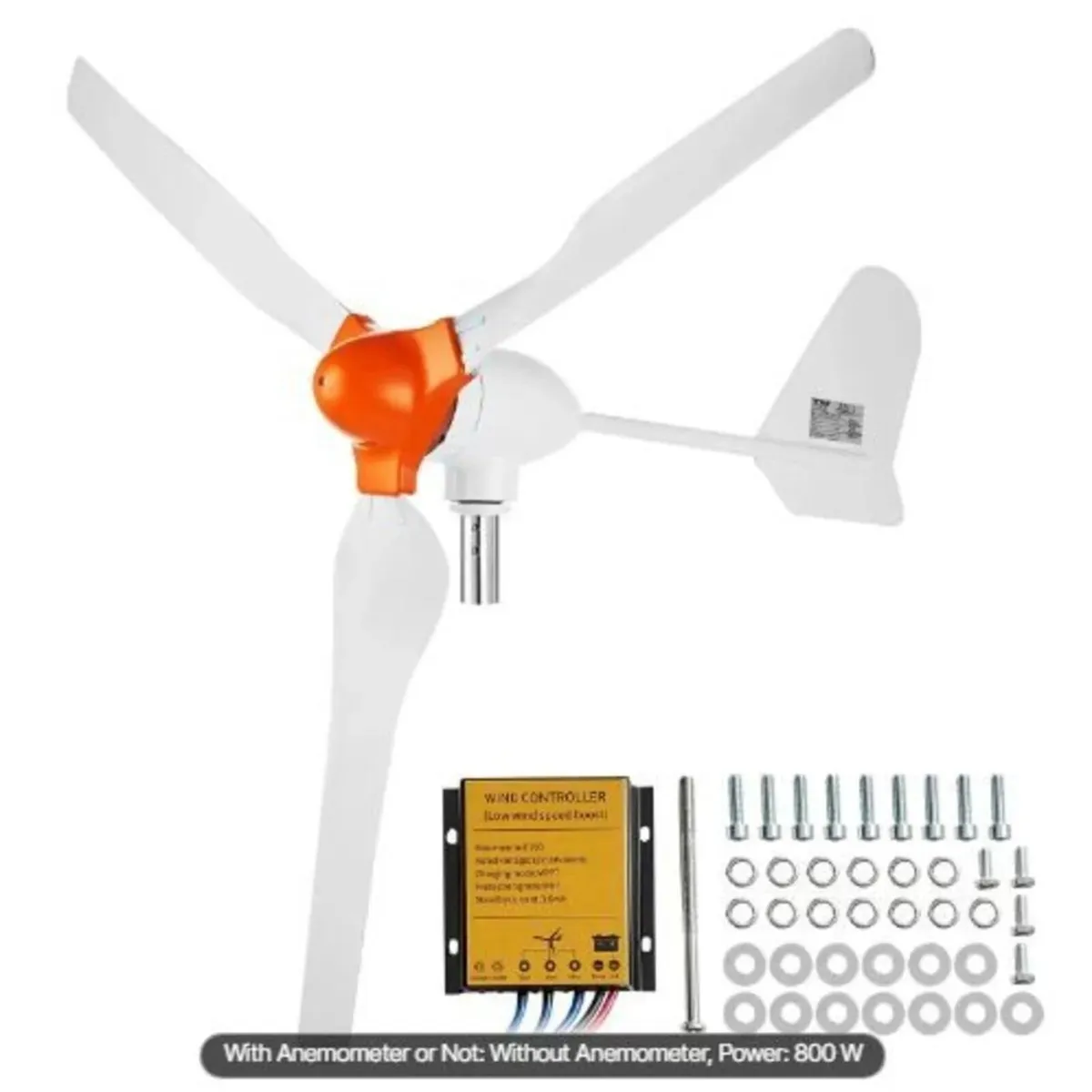 800W Wind Turbine Generator 12V Wind Power - Image 1