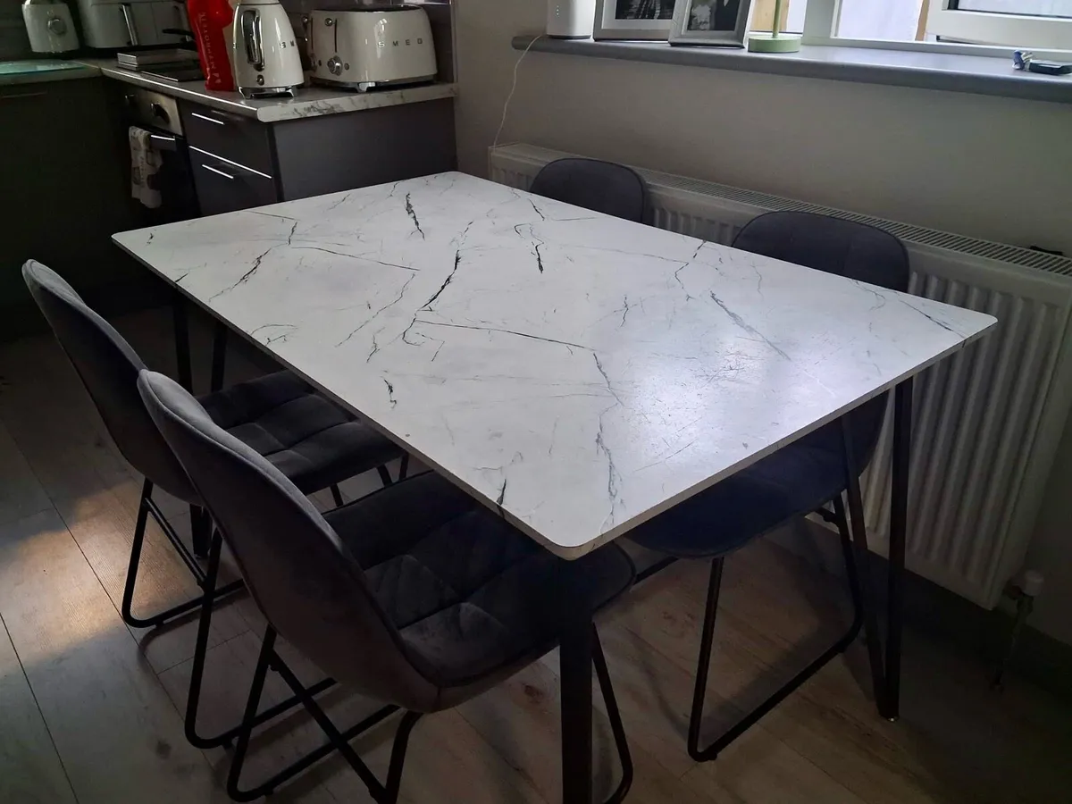 Dining Set - Table and 4 chairs - Image 1
