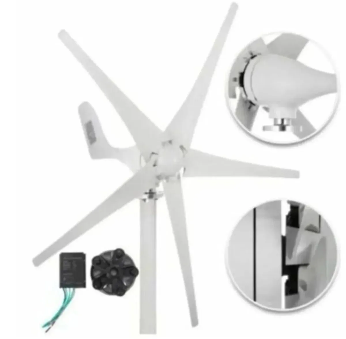 Wind Turbine Generator 300W Wind Power - Image 2