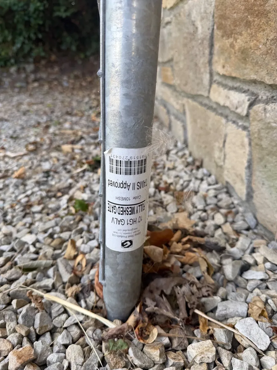 Gibney HG1 Galvanised Mesh Gate 10ft - Image 2