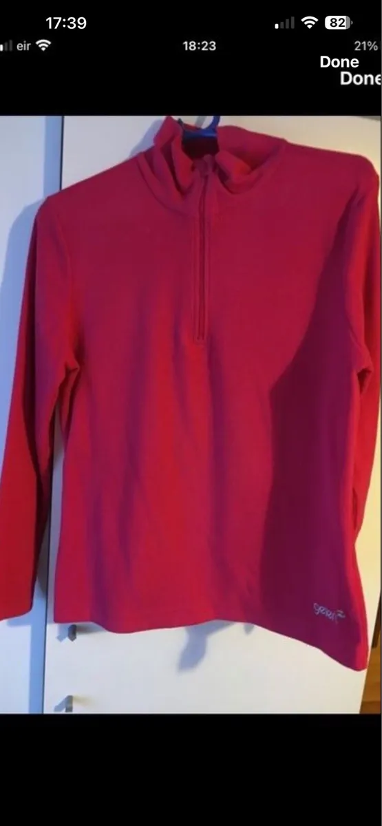 Ladies fleece size 10 €10 - Image 2