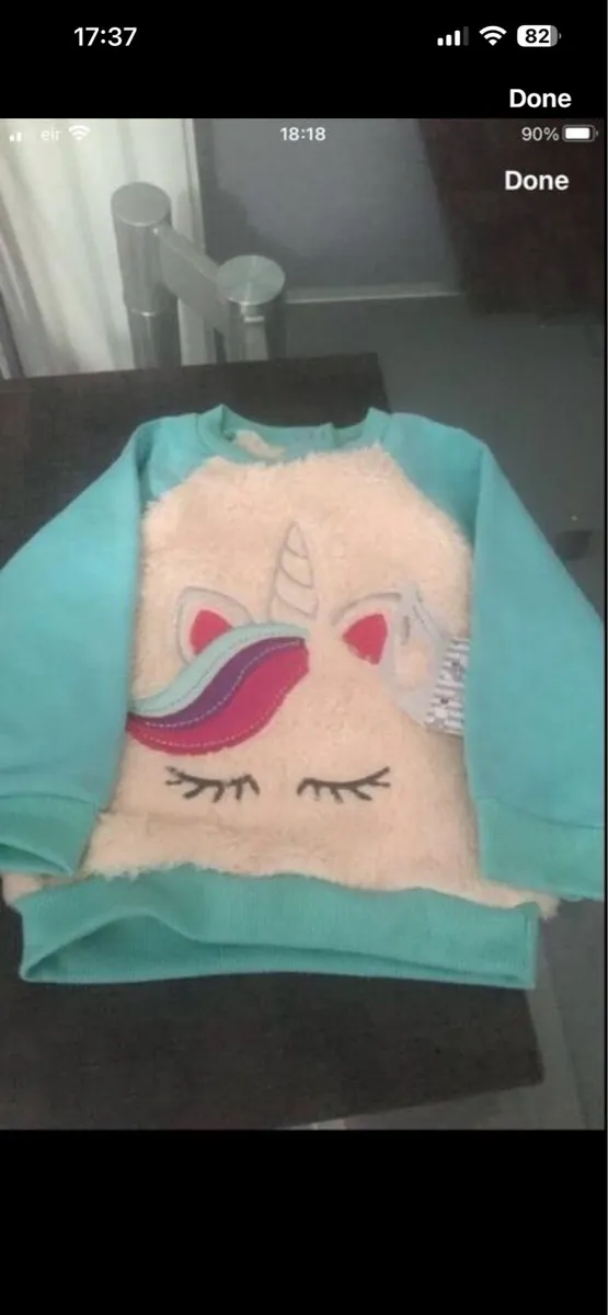Girls BNWT jumper 12/18 mths €5 - Image 2