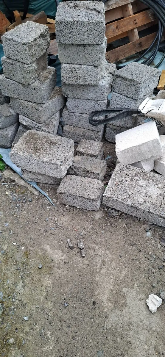 Half and odd full size.concrete blocks. - Image 2