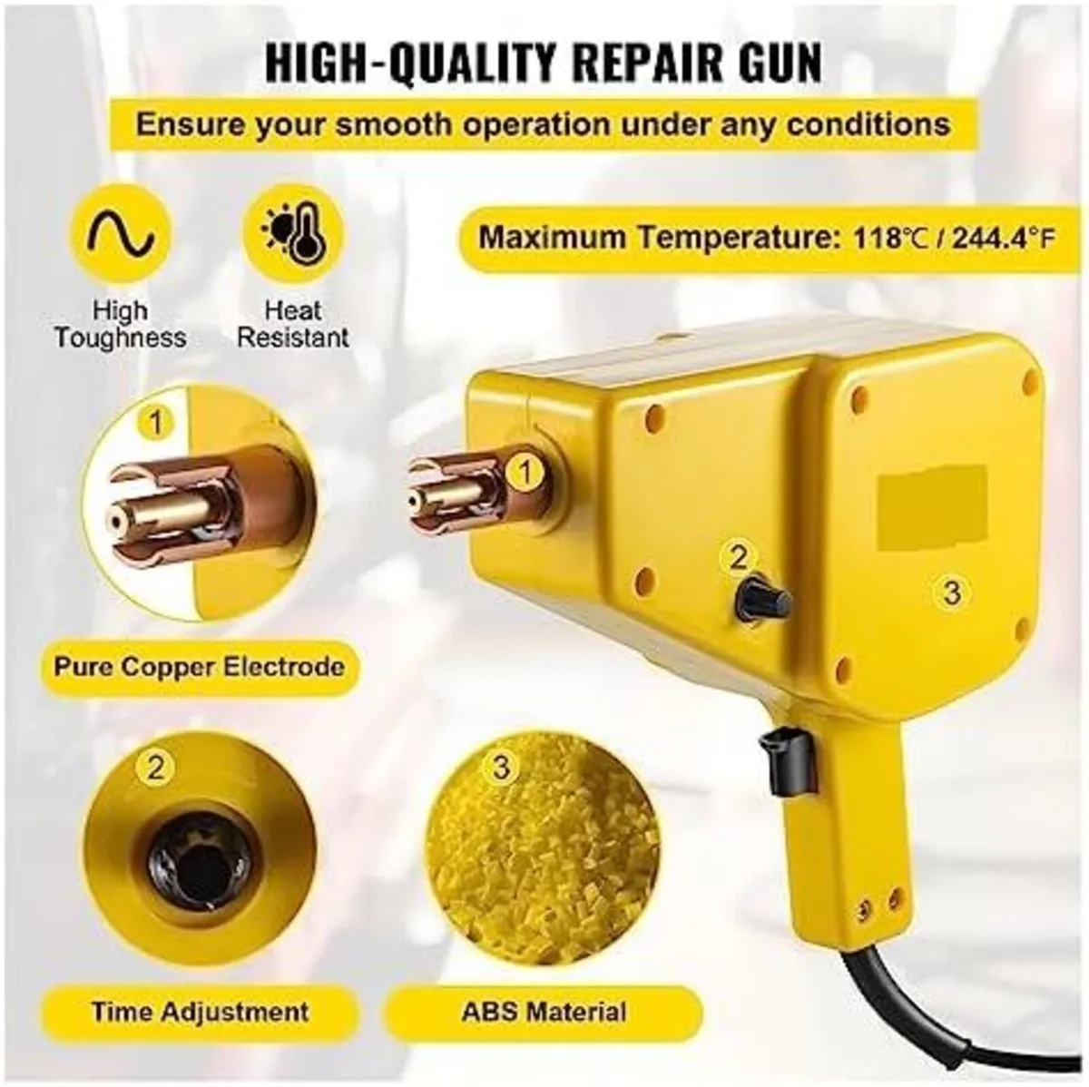 800VA Auto Body Stud Welder Dent Repair Kit - Image 4