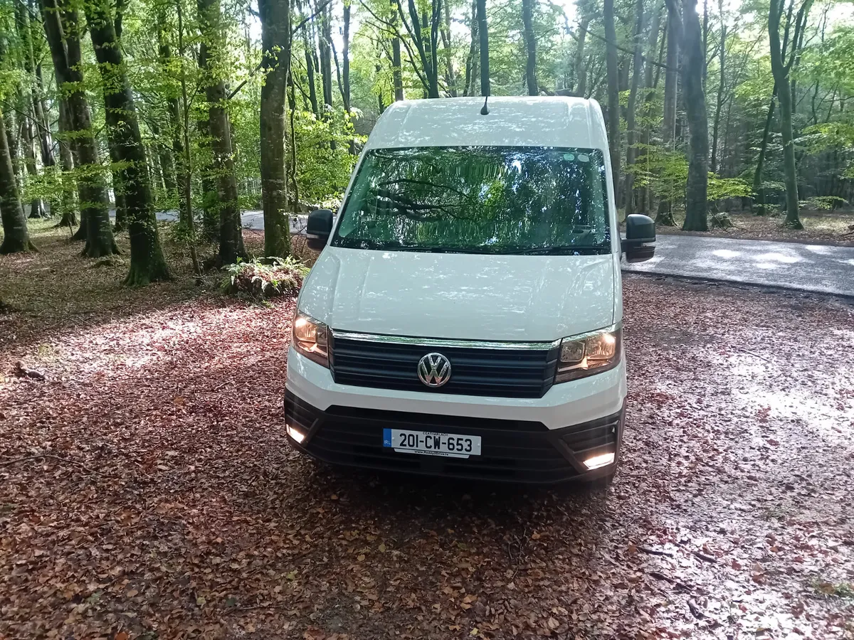 201 VW CRAFTER  2.0 TDI 140 BHP MWB. 1 OWR  VAT - Image 2