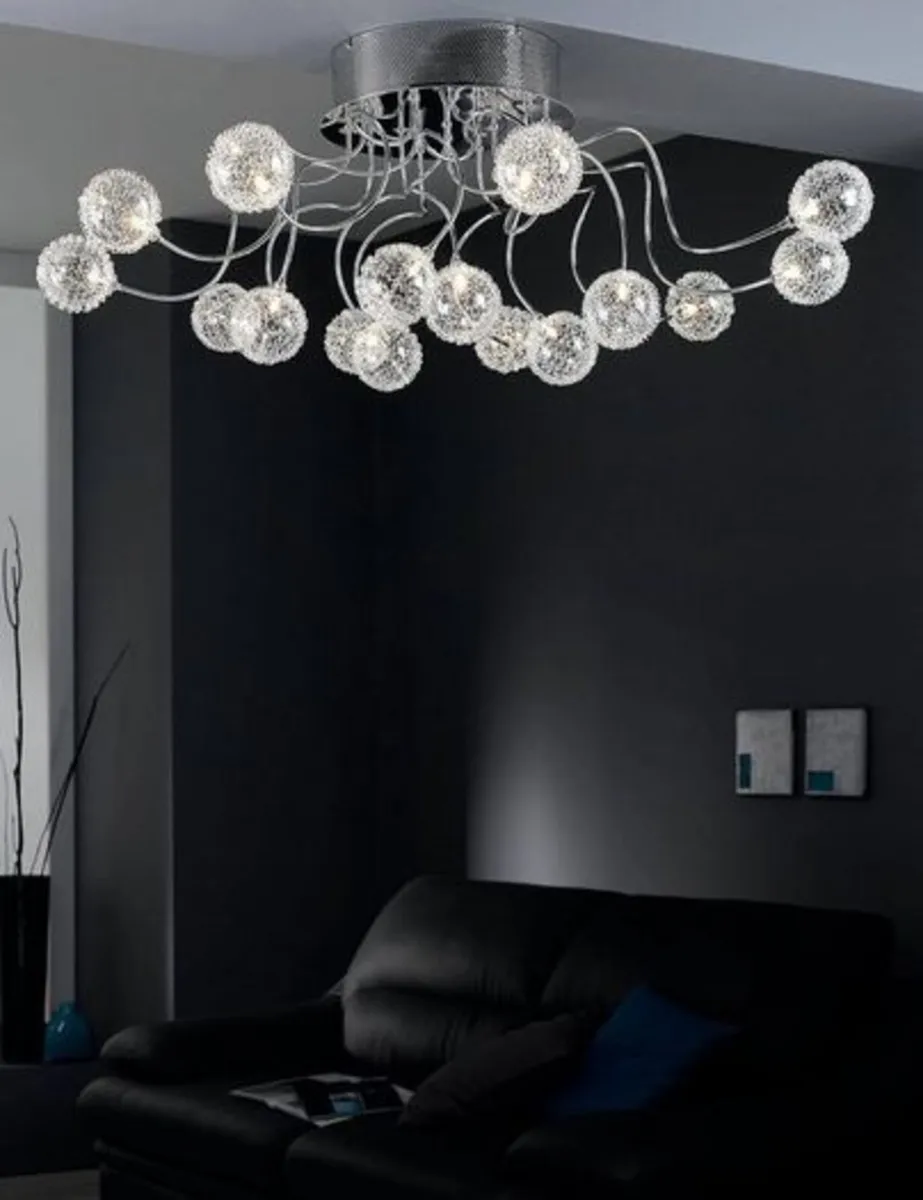 Astro ceiling 16 globes made by WOFI new in box - Image 2