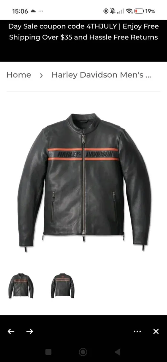 Motorcycle jacket - Image 1