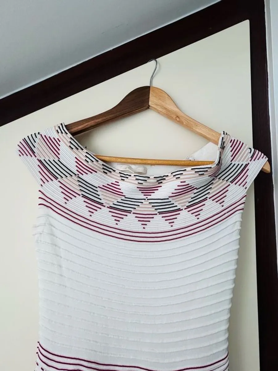 Dress  Maje Paris  Remord Ridged Knit Dress - Image 3