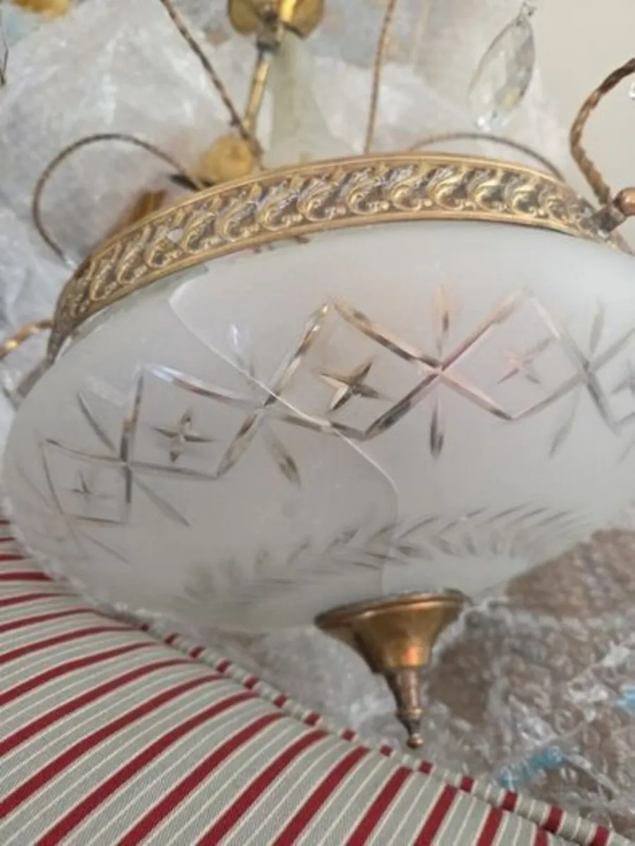 Vintage Portuguese Chandelier - Image 2