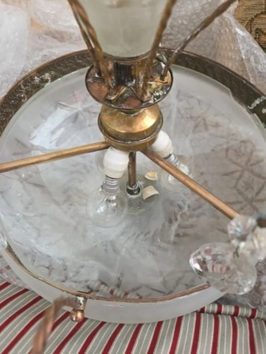 Vintage Portuguese Chandelier - Image 3