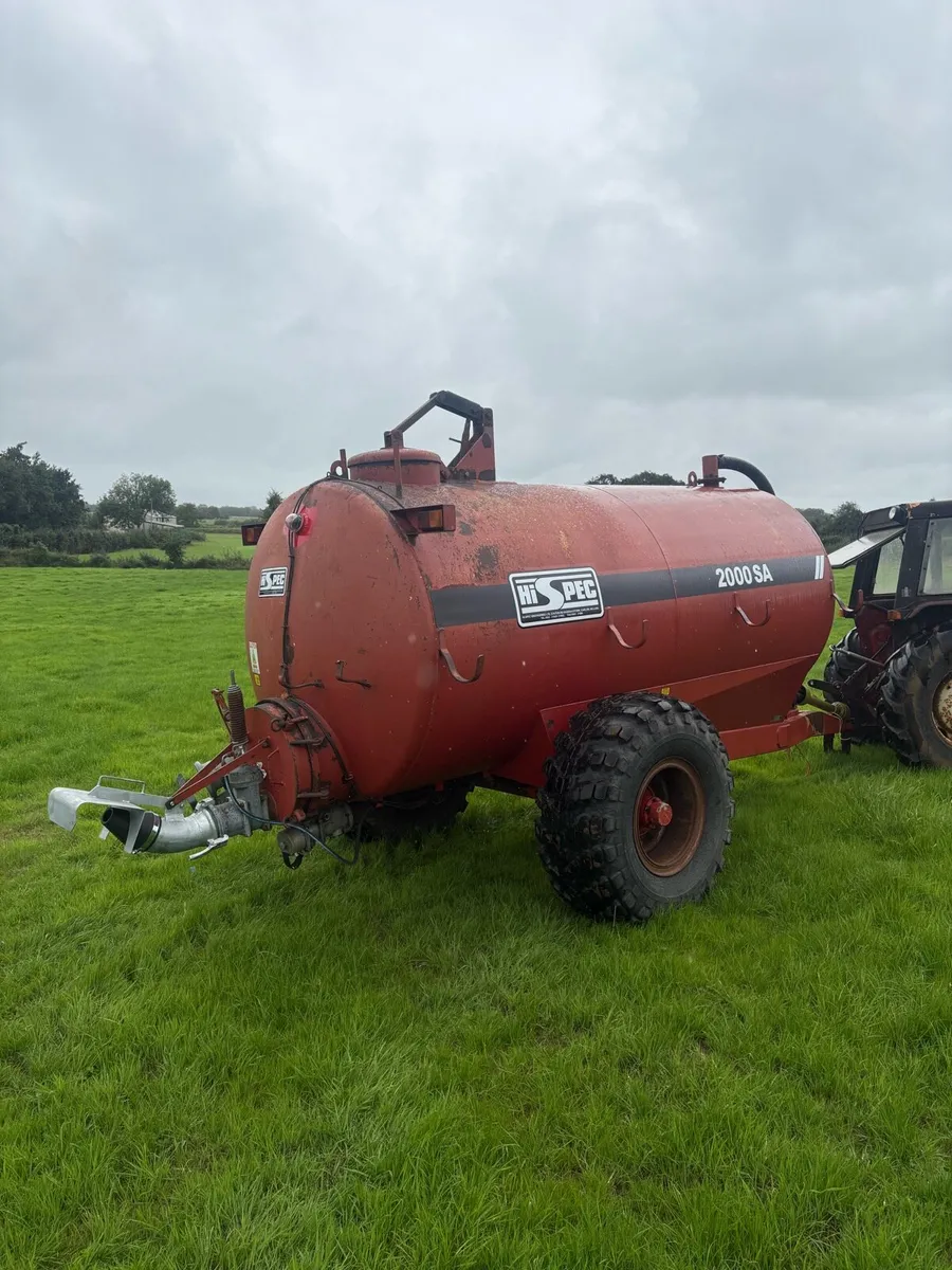 HI-Spec 2000 gallon slurry tanker - Image 2
