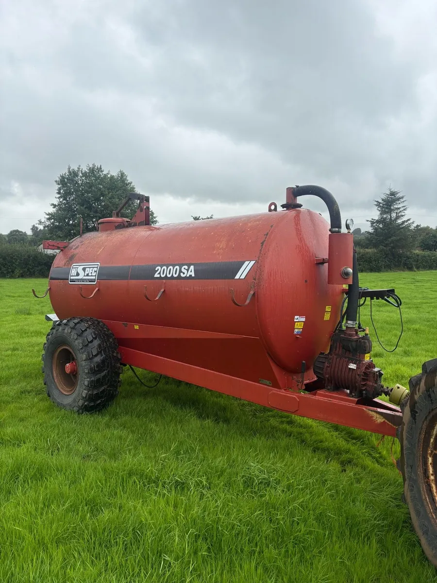HI-Spec 2000 gallon slurry tanker - Image 4