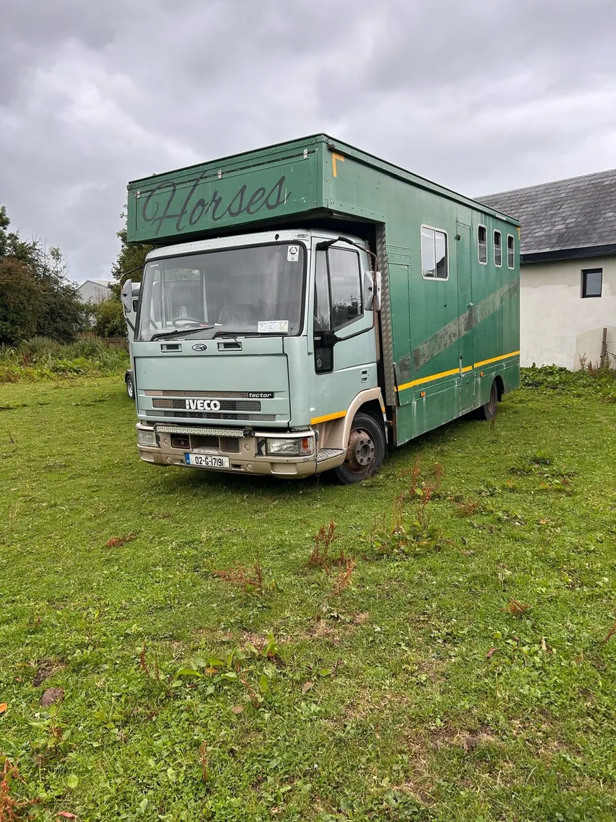 2002 ford iveco 7.5 ton horse truck - Image 1