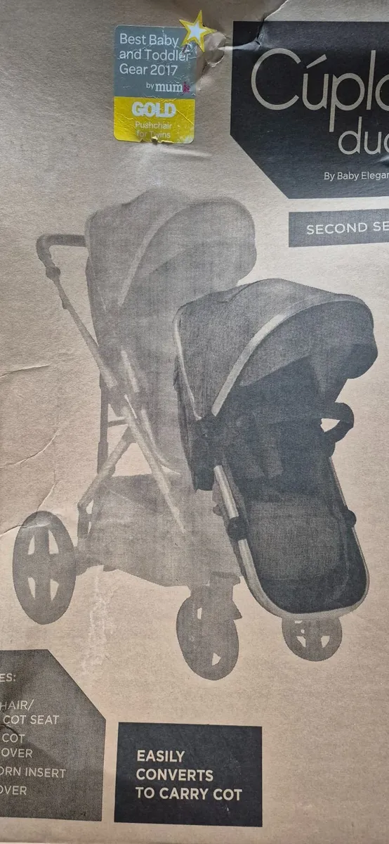 Baby Elegance Cupla Duo Buggy Second Seat - Image 3