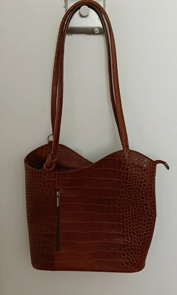 Leather handbag - new - Image 1