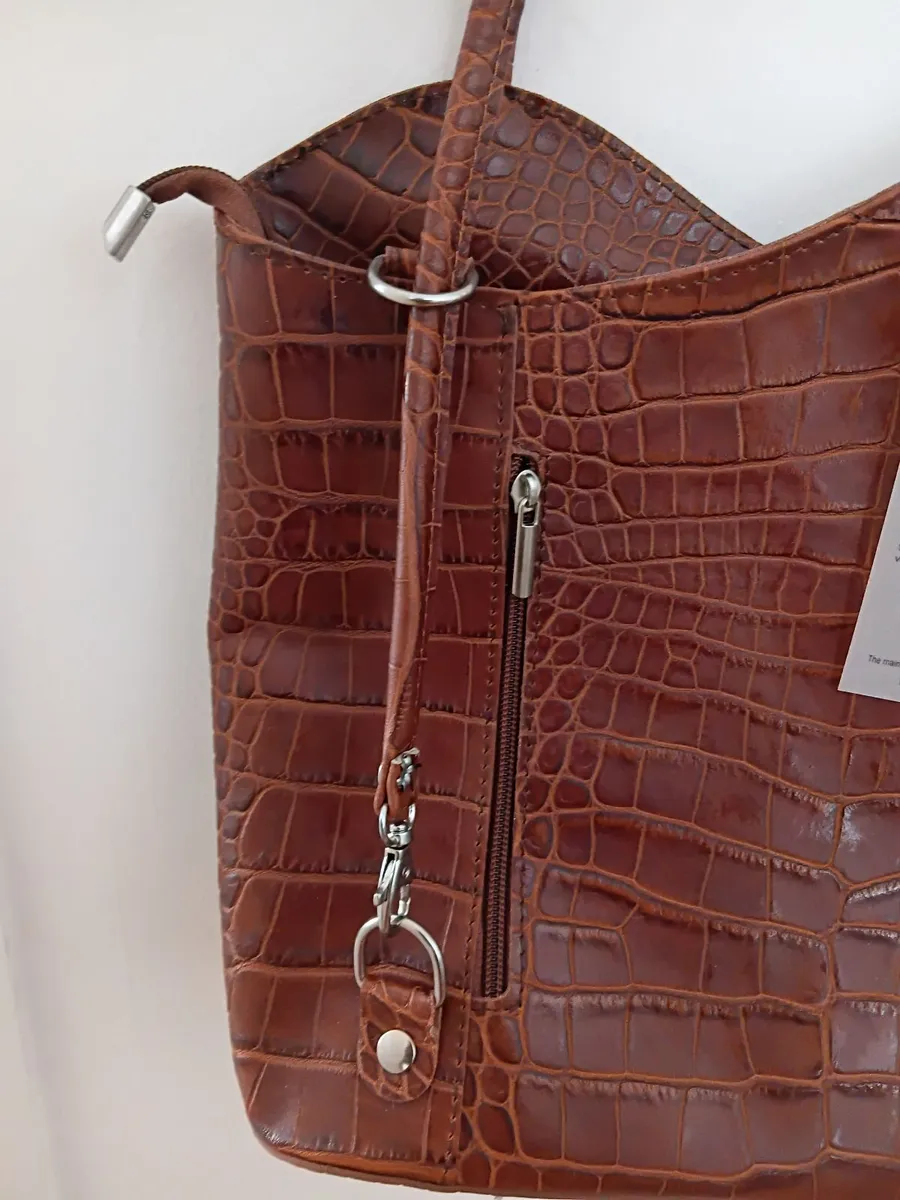 Leather handbag - new - Image 4