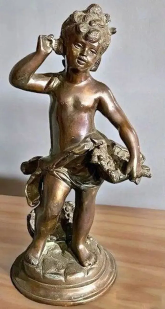 Antique 19th Century French Bronze Sculpture - Image 4