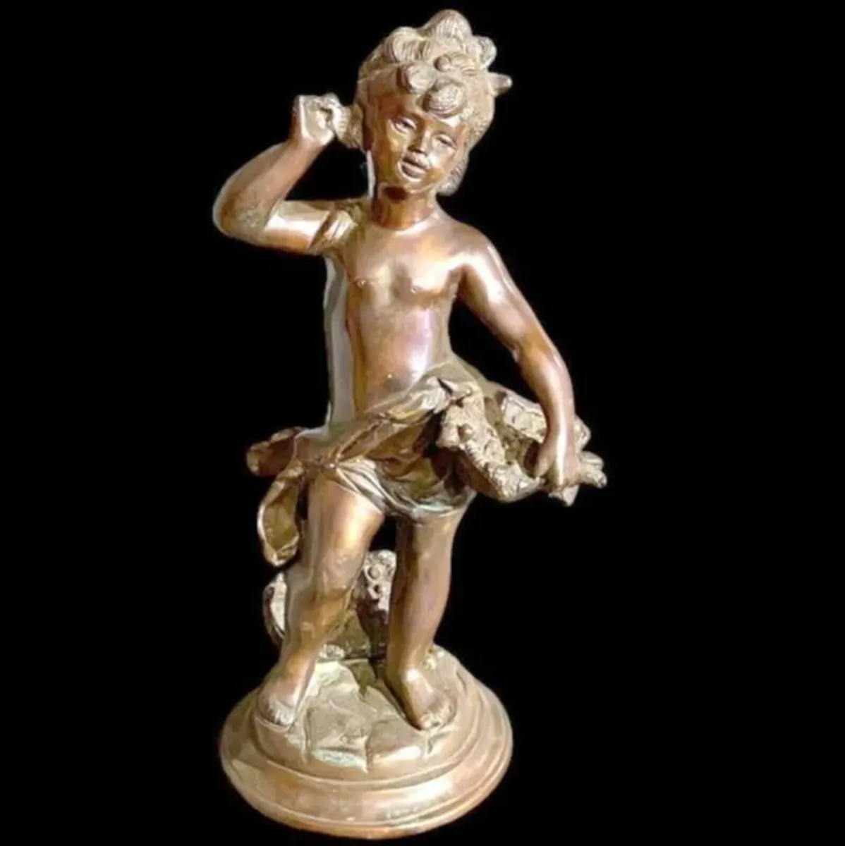 Antique 19th Century French Bronze Sculpture - Image 1