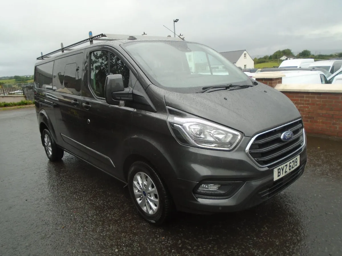 2022 Ford Transit Custom LWB DOUBLECAB VAN 130HP - Image 1
