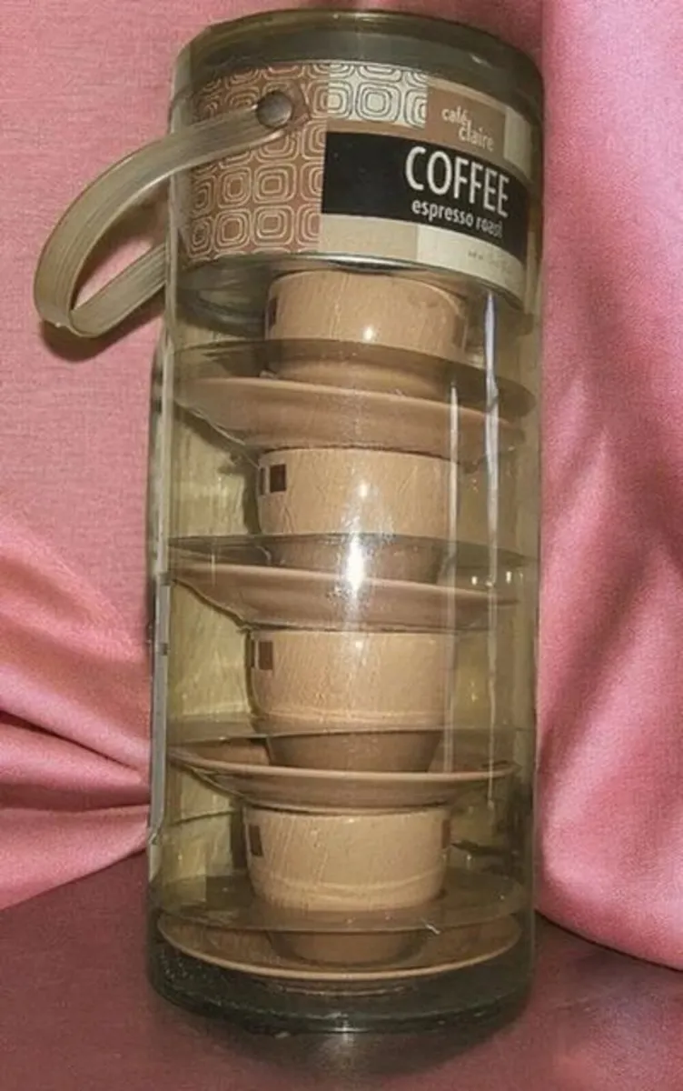 Harrods Café Claire Espresso 8-Piece Set BNIB - Image 1