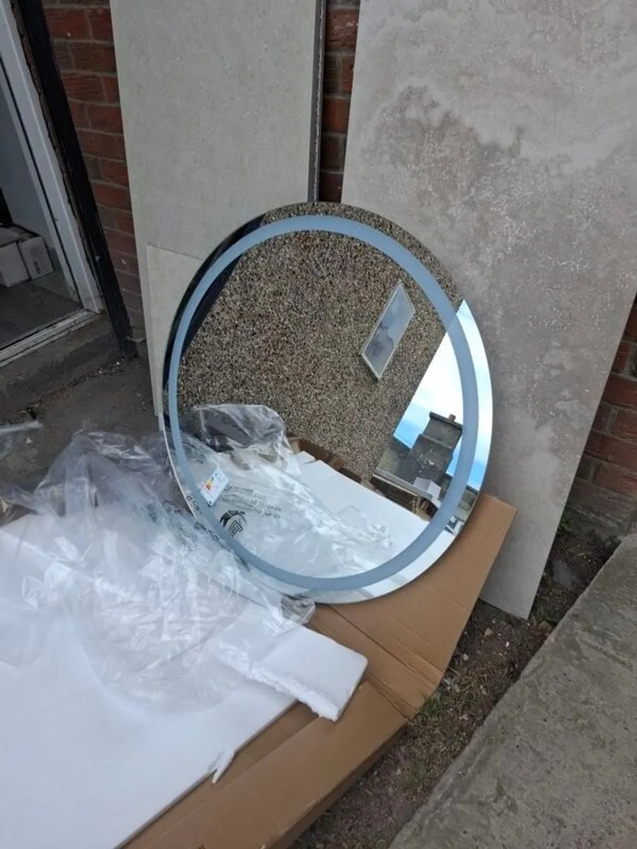 Britton Shoreditch 900 LED Bathroom Mirror - Image 1