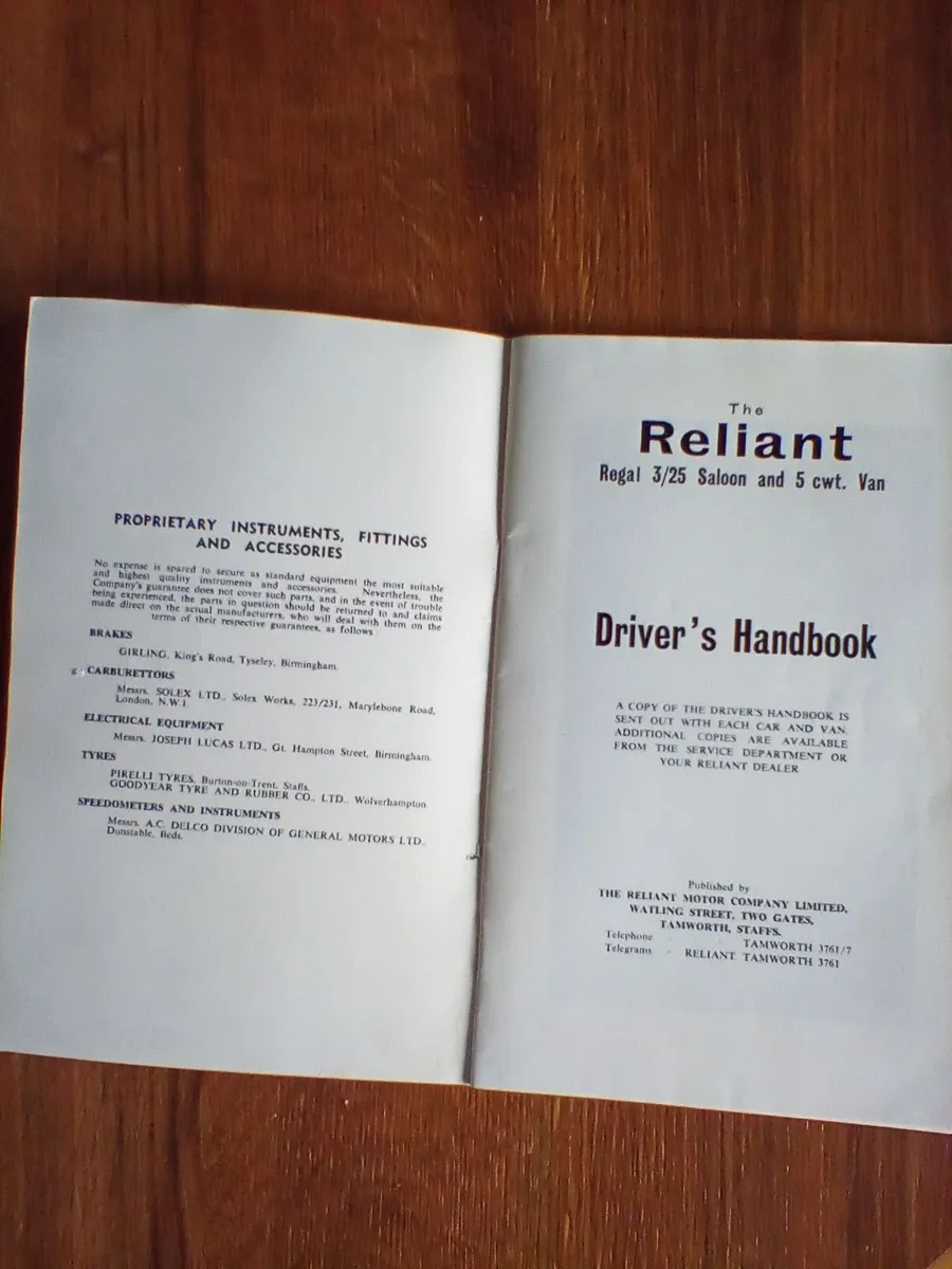 Reliant handbook - Image 3