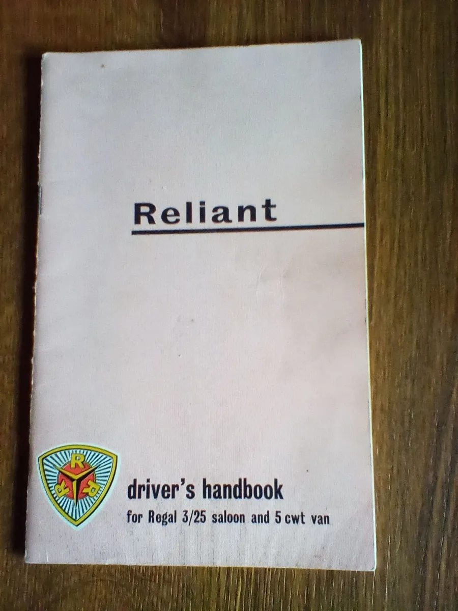 Reliant handbook - Image 1