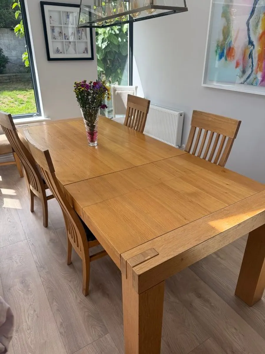 Extendable Table and Chairs - Image 3
