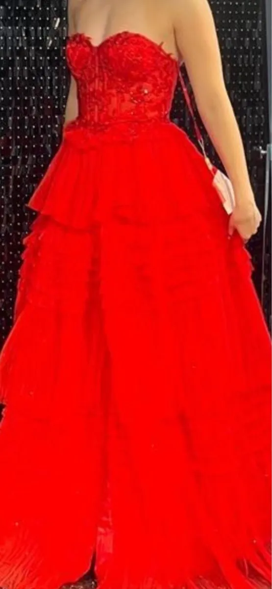 Red Debs Dress - Image 1