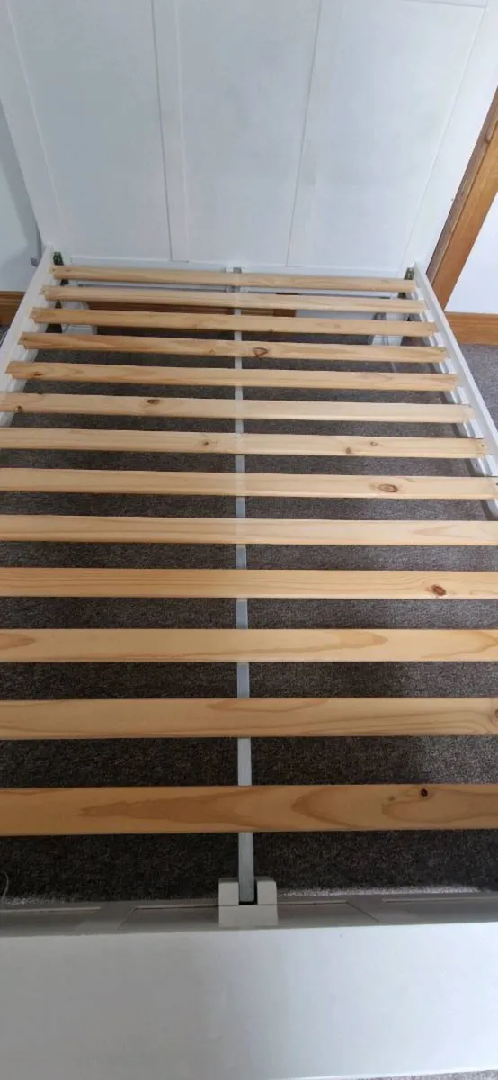 Solid wood bedframe, mattress and bedroom furnitur - Image 4