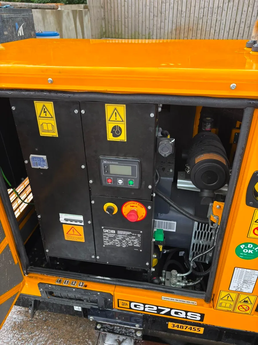 27KVA 3Phase JCB Generator - Image 3