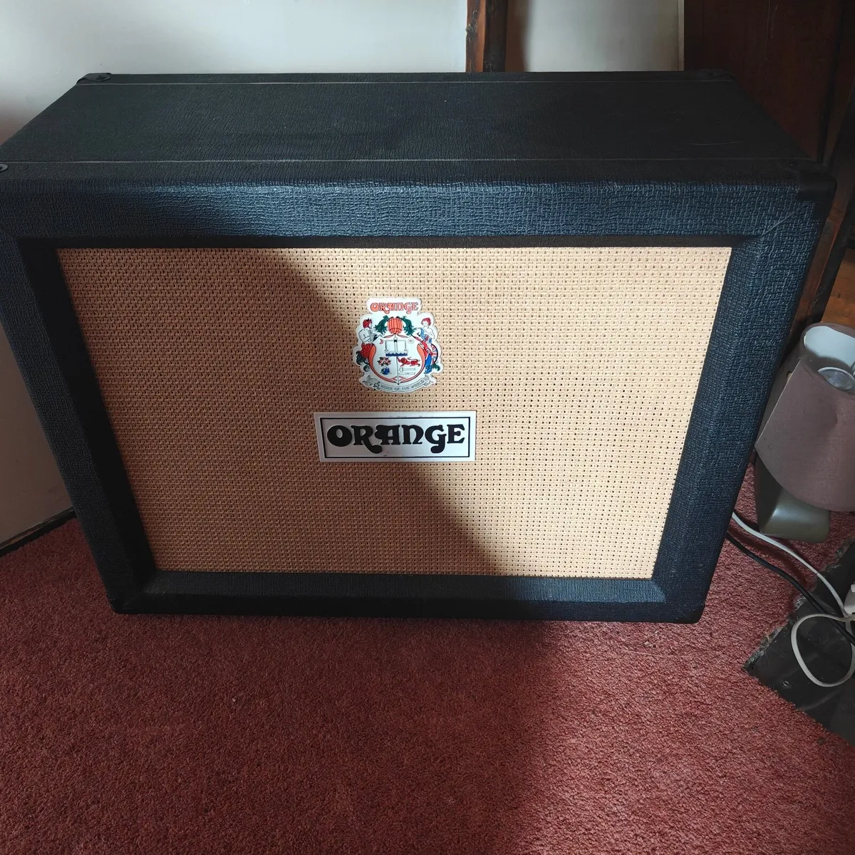 Orange 2 x 12 guitar speaker cab 120 watt 200 euro - Image 1