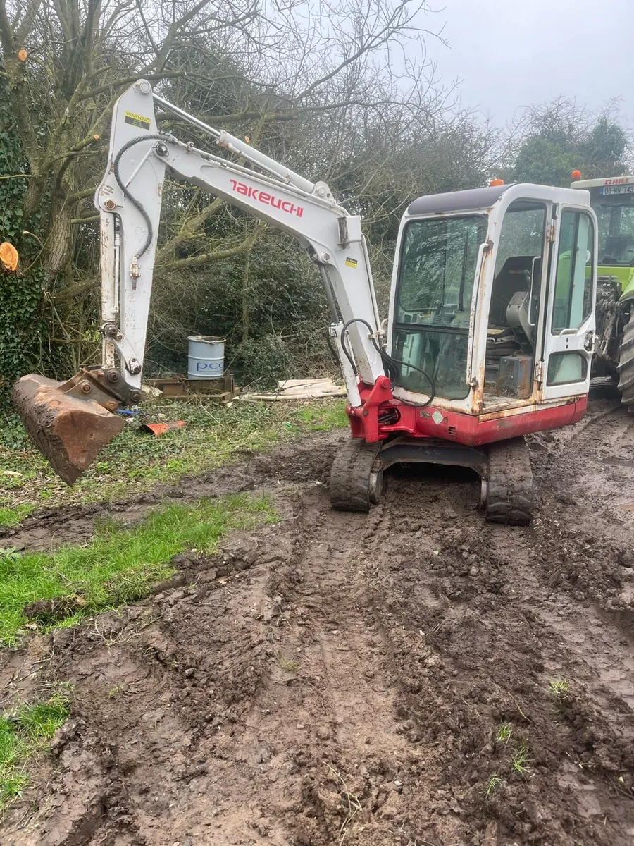 Digger hire - Image 1