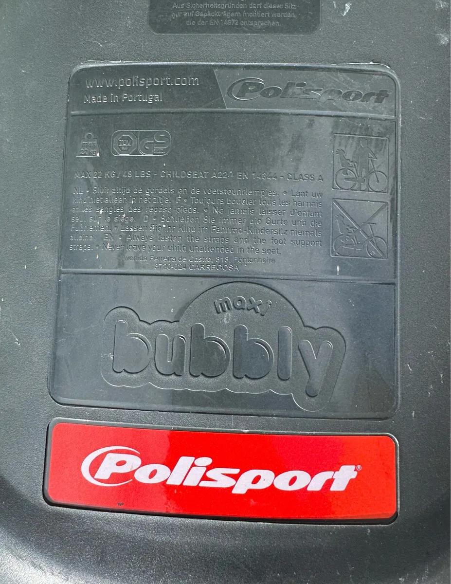 Child bike seat x2 - Image 4