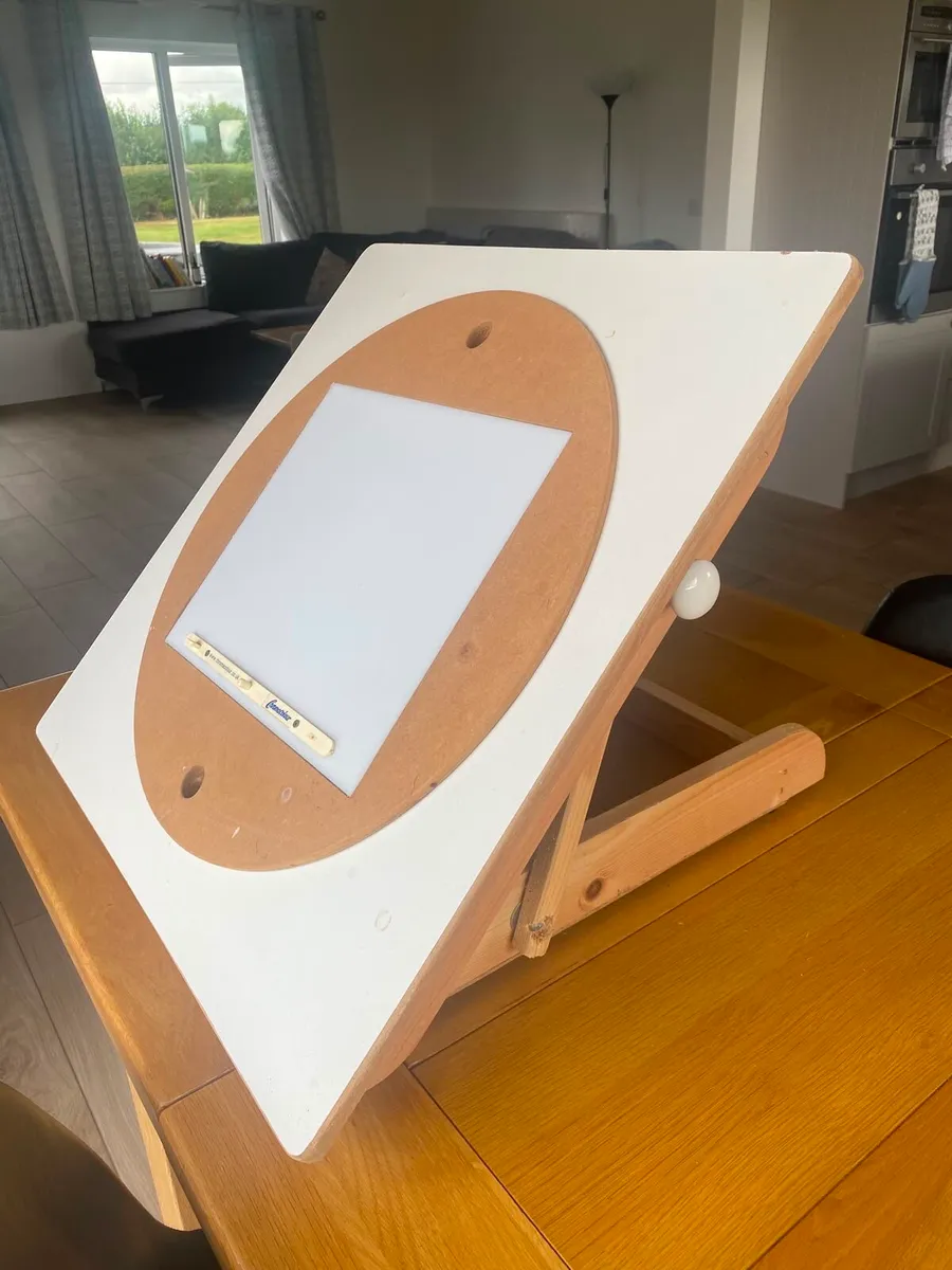 Portable Animation drawing desk with light - Image 3