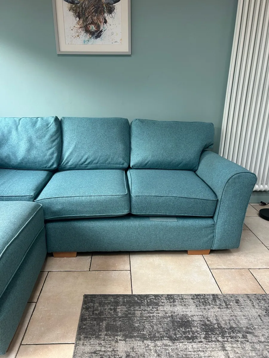 L shaped Couch for sale - Image 2